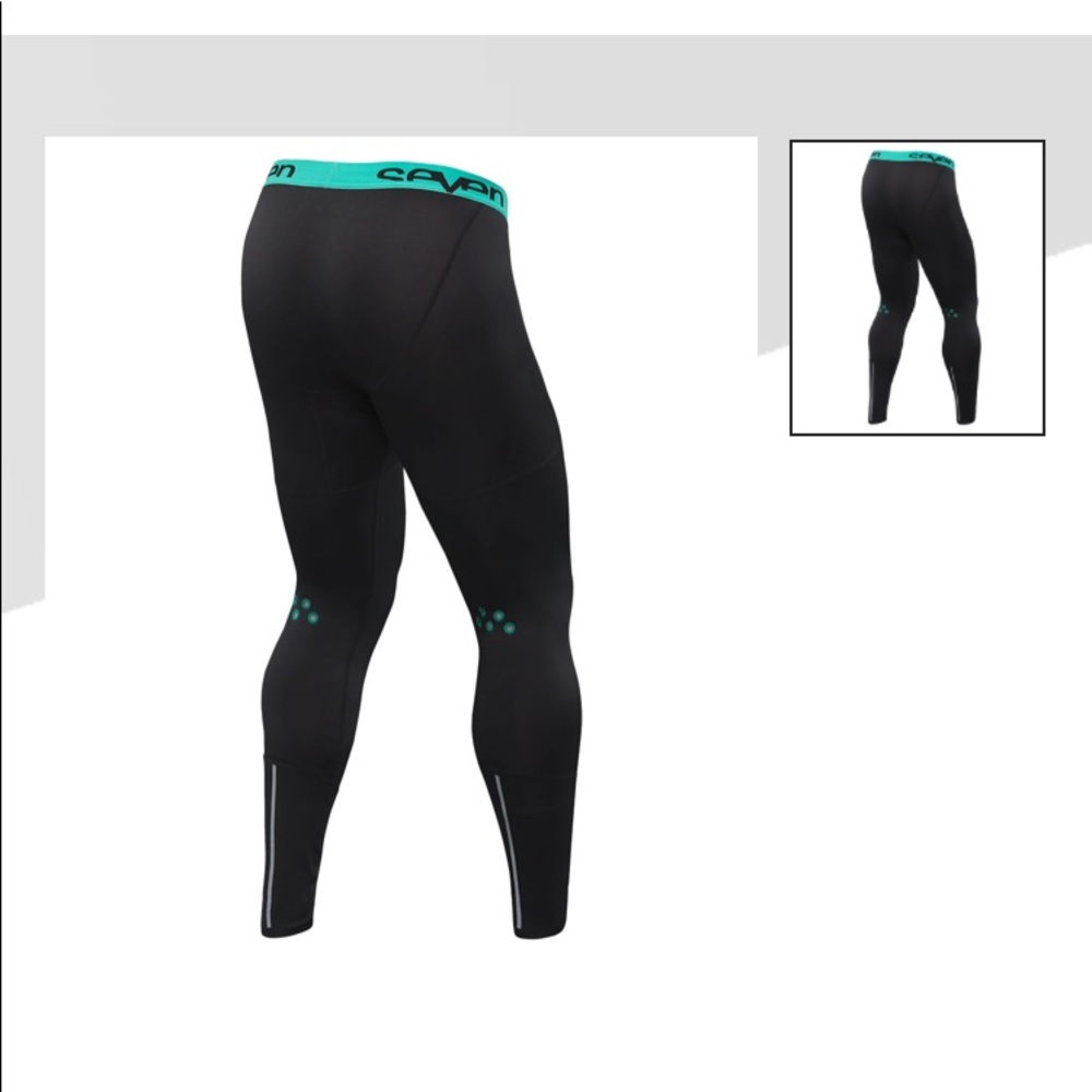 Seven Elevate Compression Pant. Black Size Medium - image 2